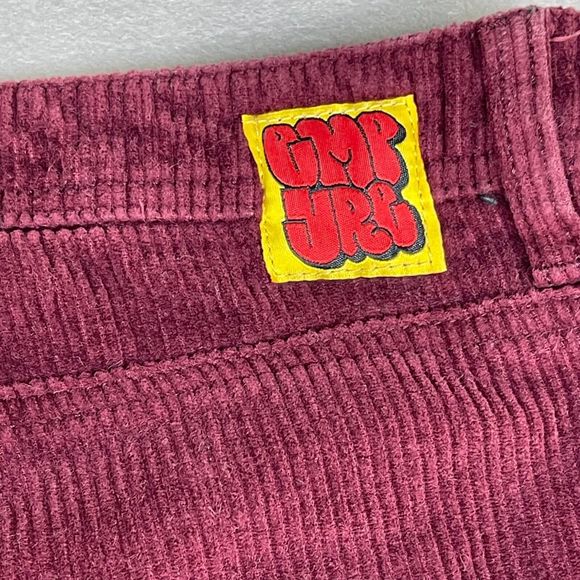 Empyre Pants Mens Size 28x27 Maroon Corduroy Relaxed Baggy Skate Y2K - Picture 7 of 12